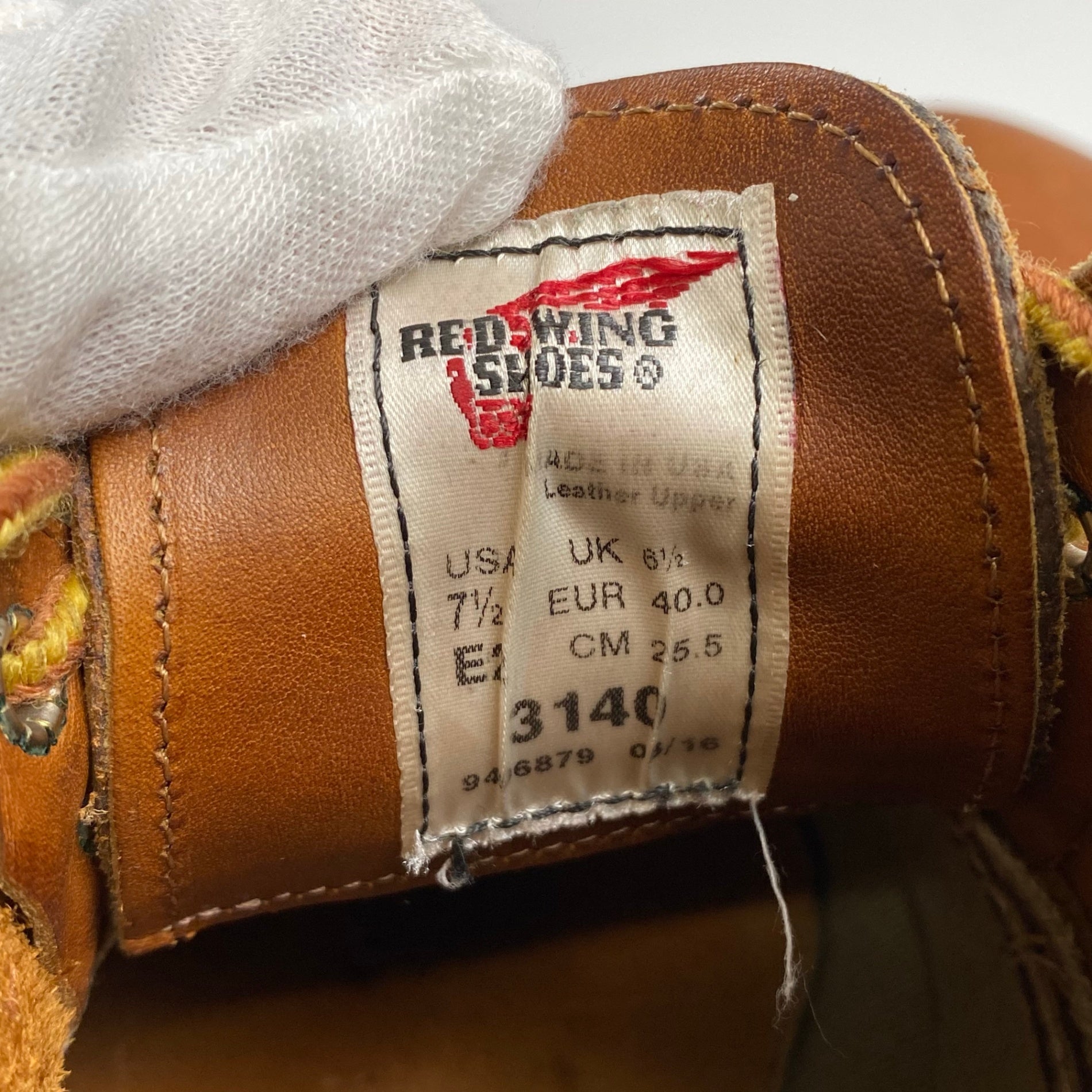 RED WING レッドウイング / Work Chukka レザーブーツ 3140 参考定価：43,500+tax SIZE:25.5cm