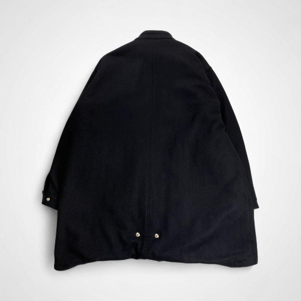 BEAMS ビームス / イージーフィットステンカラーコート 中綿 ブラック 参考定価：27,000+tax SIZE:M