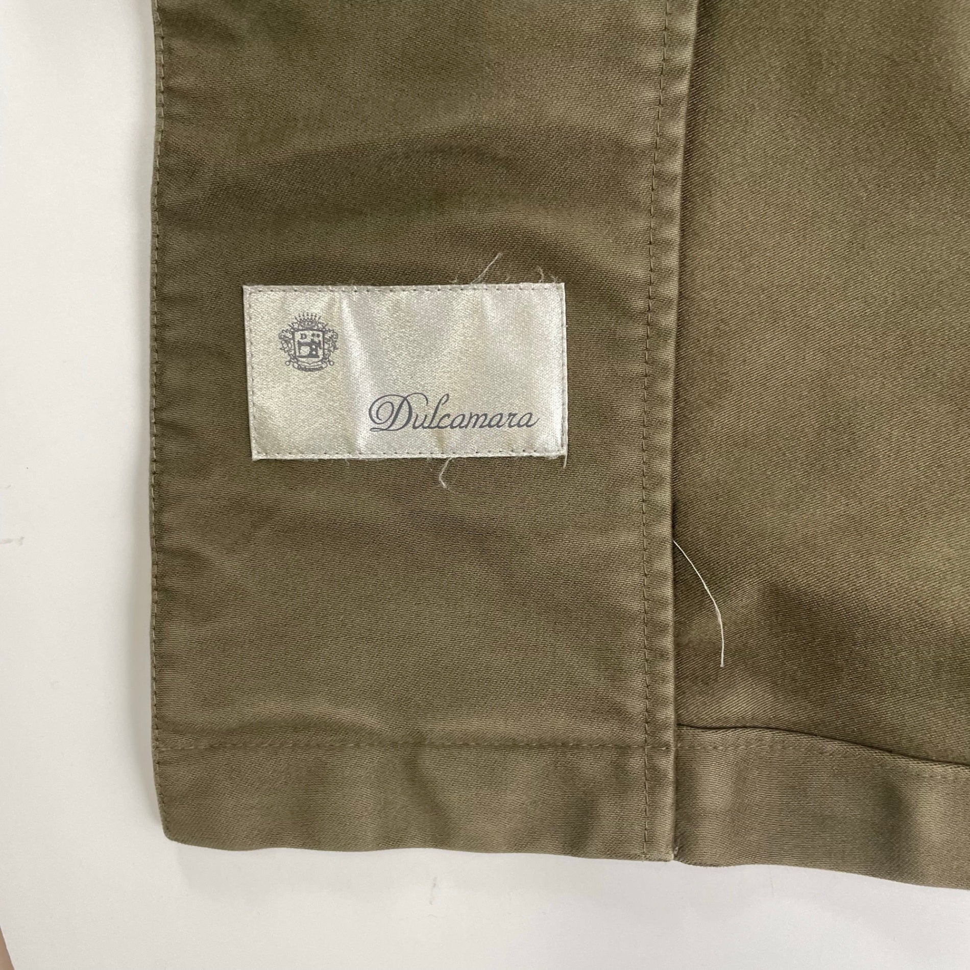 Dulcamara / コットンモールスキンコート オリーブ SIZE:0