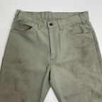 Levi's リーバイス / 黒タブBIG E スタプレスラックス 42TALON SIZE:W83cm