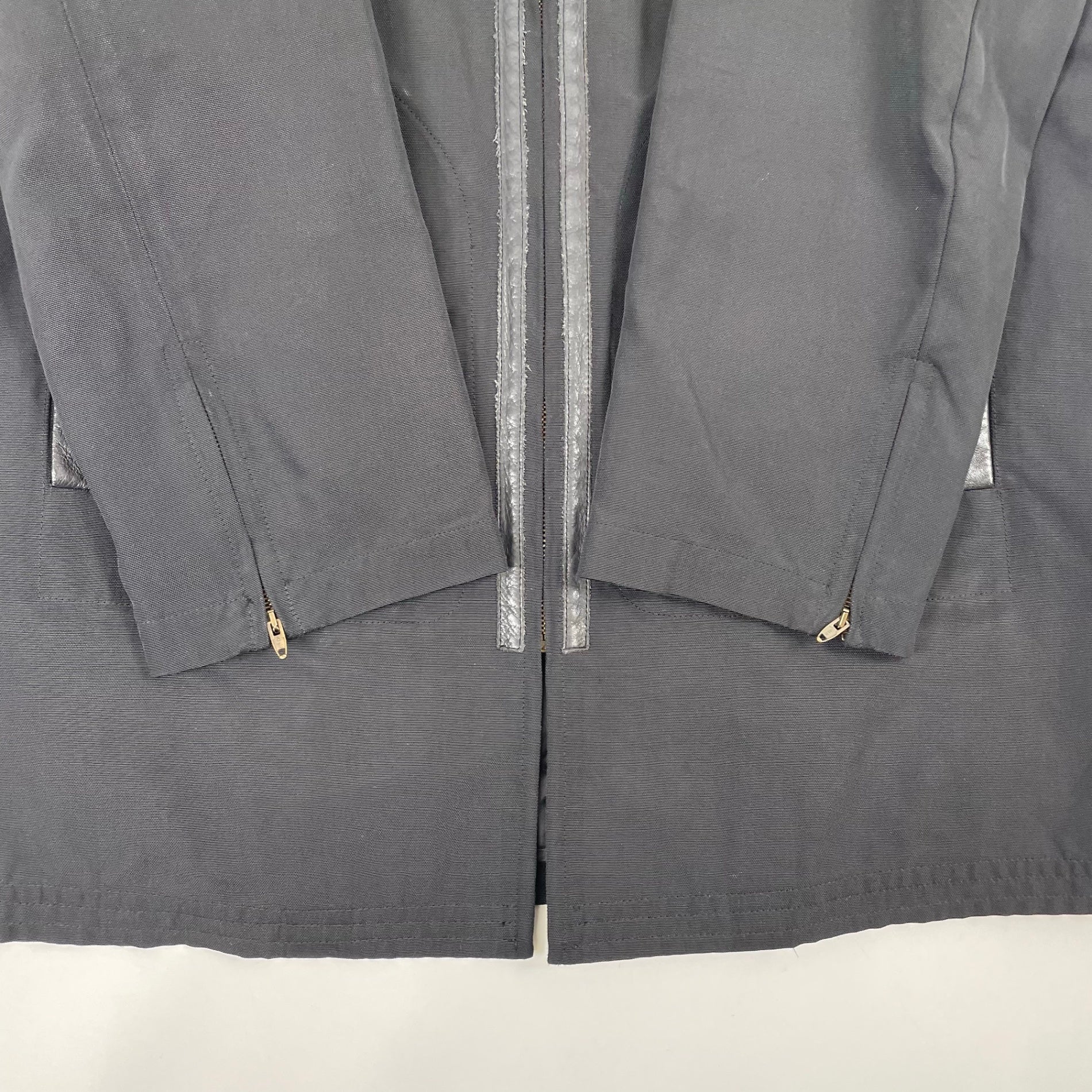 MAXMARA WEEKEND LINE / ボアカラーレザーパイピングコート 参考定価：120,000程度 SIZE:38