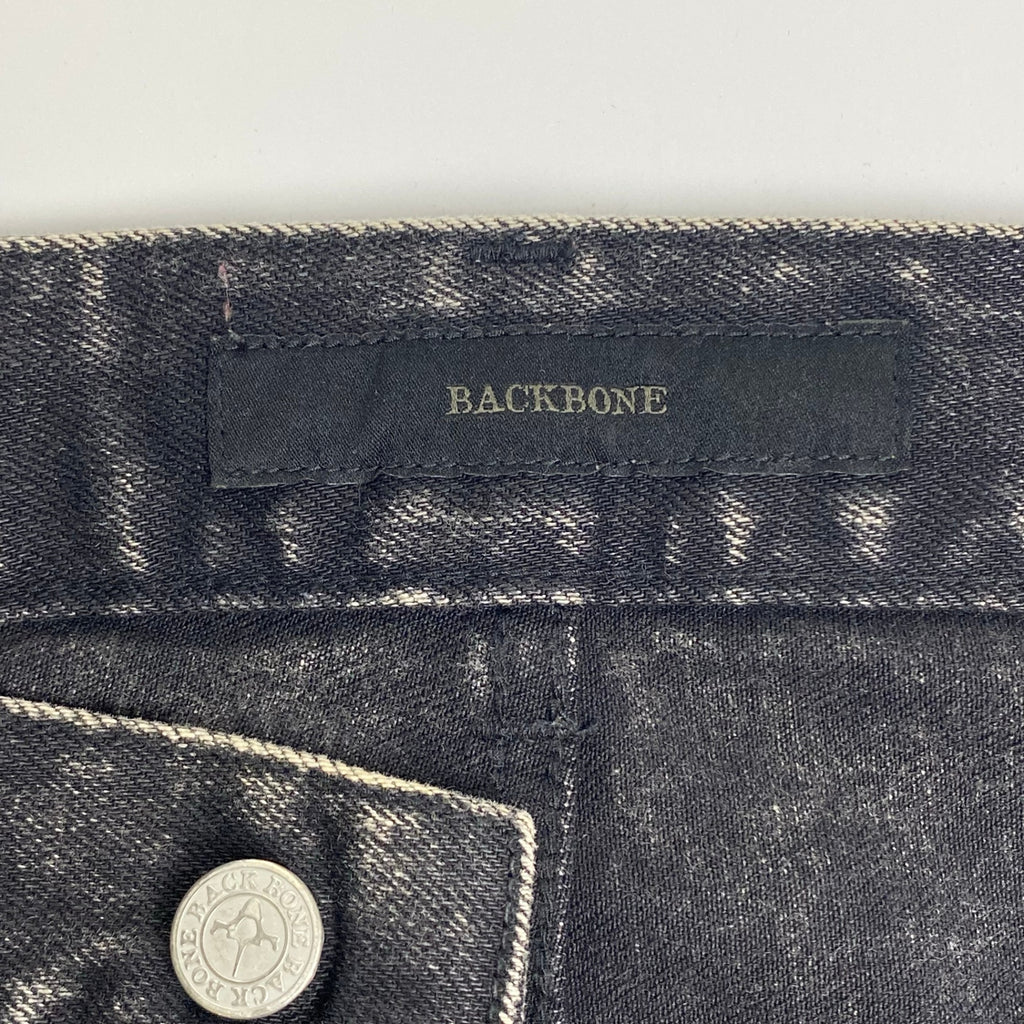 BACK BONE バックボーン / スキニー デニムパンツ 北原哲夫 鈴木武雄 参考定価：30,000程度 SIZE：S