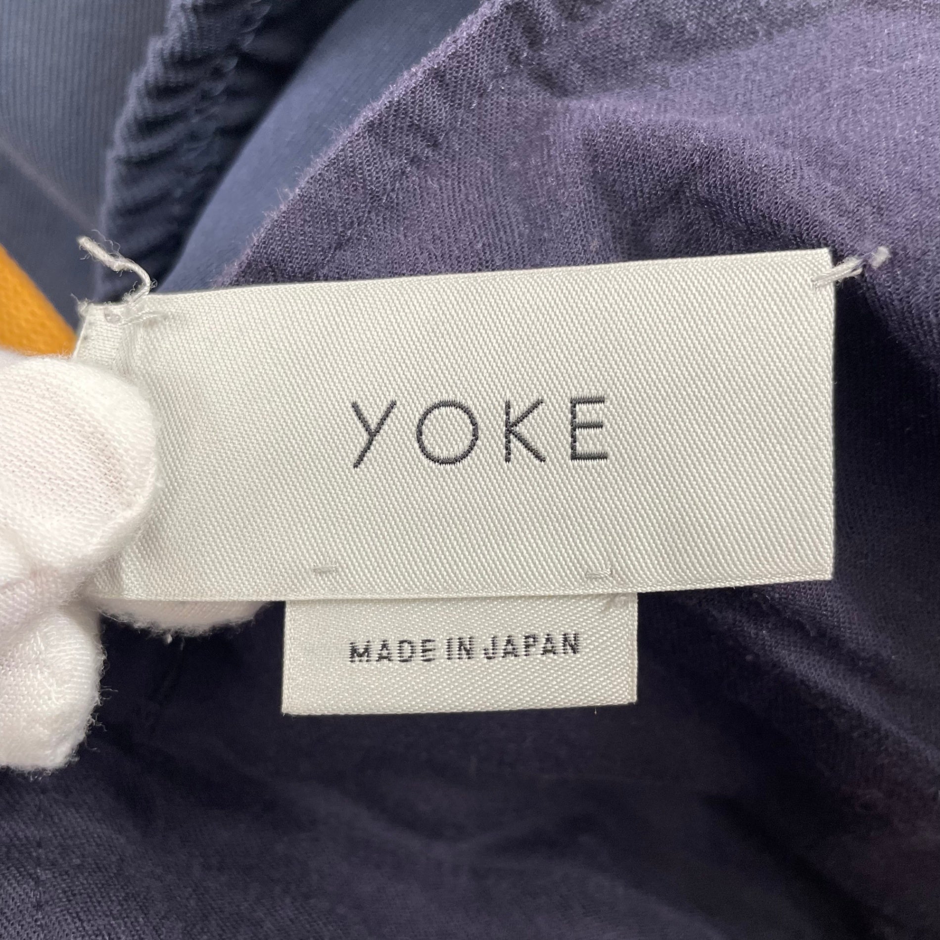 YOKE / KNIT LINE TAPE TRACK PANTS 参考定価：28,000+tax SIZE:M