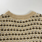 ROPE’ × COOHEM ロペ コーヘン / SUKASHI BORDER KNIT VEST 25SS 参考定価：25,000+tax SIZE:FREE