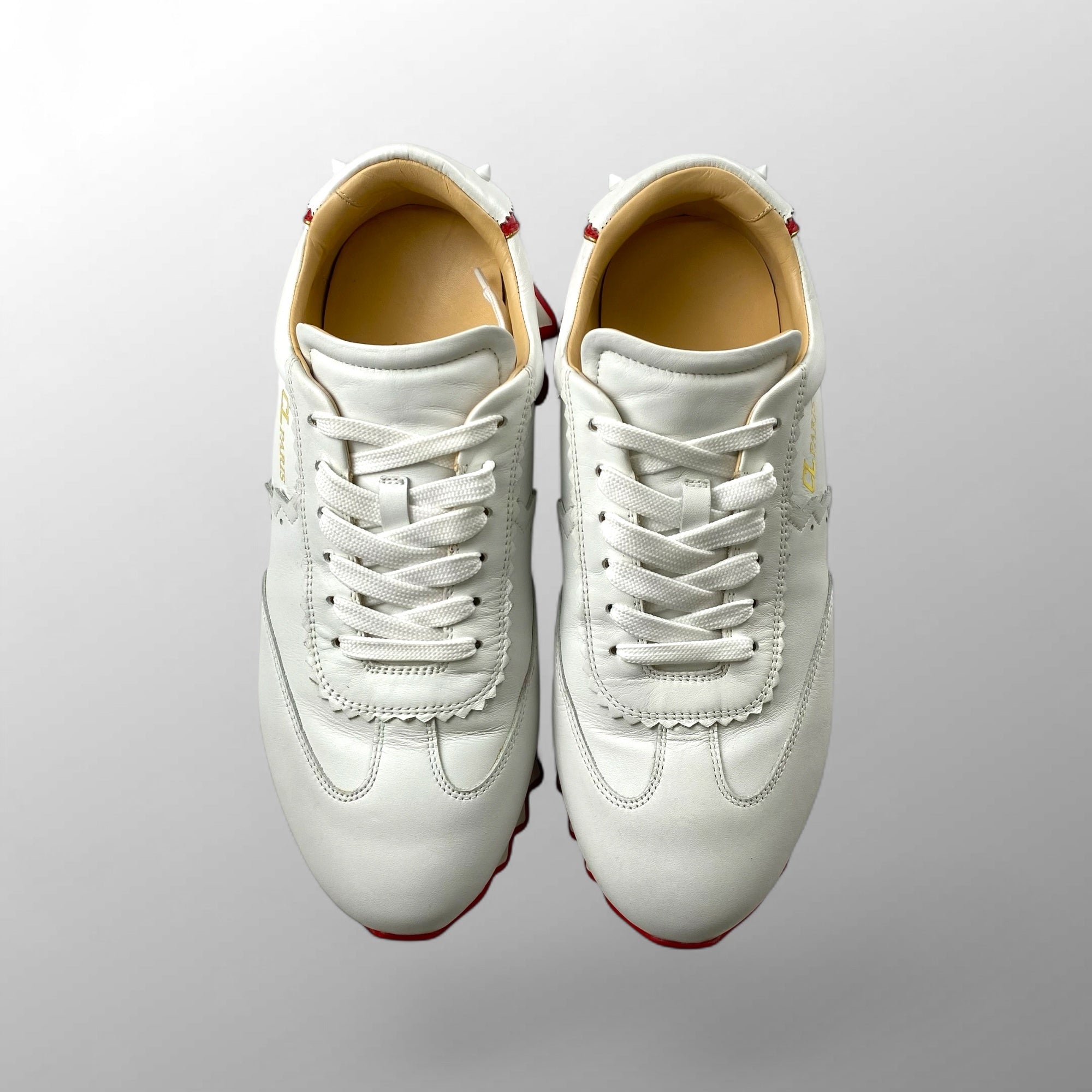 【美品】 Christian Louboutin クリスチャン ルブタン / LoubiShark Donna シャークソール スニーカー SIZE:41 1/2 （26.5cm程度） 参考定価：125,000+tax