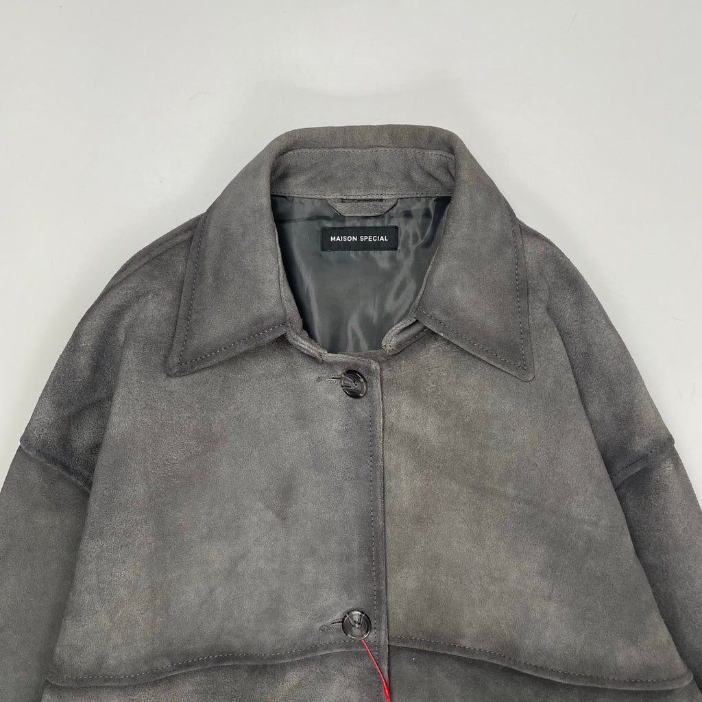 MAISON SPECIAL / Real Suede Oversized Shirt 未使用品 参考定価：36,000+tax SIZE:FREE