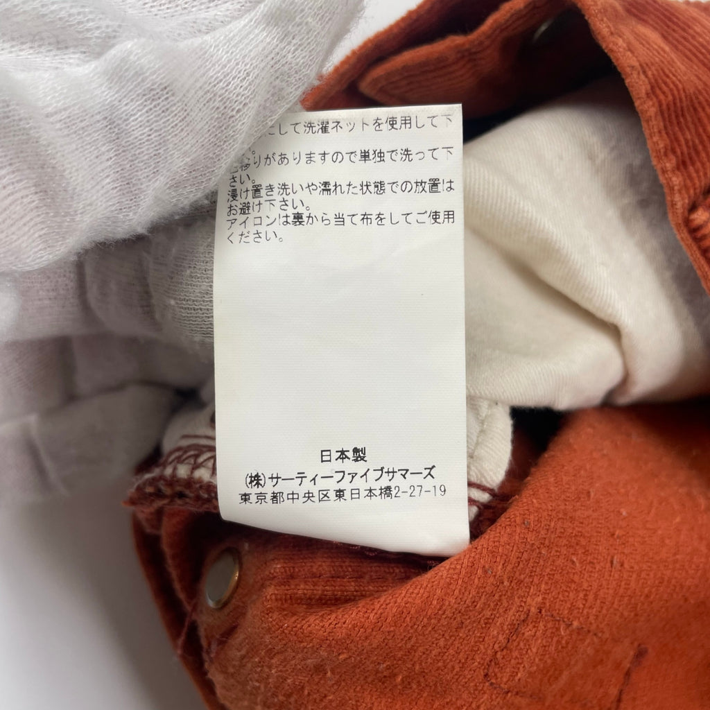 ANATOMICA アナトミカ / 618 MARILYN CORDUROY コーデュロイパンツ 参考定価：27,000+tax SIZE:23