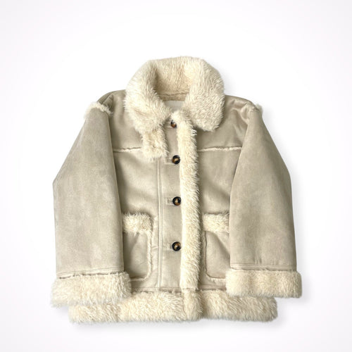 chico / 2WAYスタンドムートンルーズジャケット 参考定価：14,000+tax SIZE:FREE