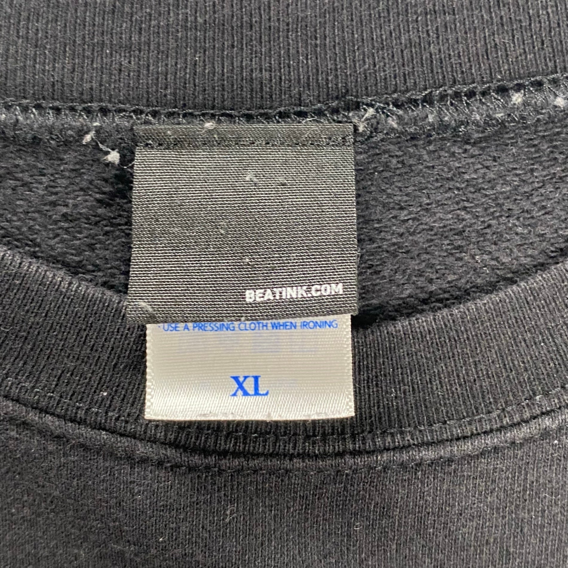 yahyel ヤイエル / yahyel 2018 オフィシャル スウェット 「TAO」 ブラック BEATNIK SIZE：XL