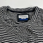 MAISON SPECIAL メゾンスペシャル / Links Jacquard Border Oversized Crew Neck T-shirt ボーダー Tシャツ SIZE：2(L程度)
