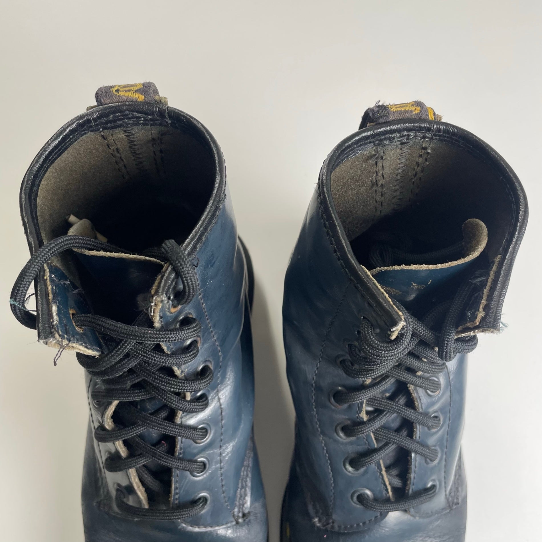 VINTAGE Dr.Martens ヴィンテージ ドクターマーチン / 8-90s 英国製 8ホールブーツ ネイビー SIZE:23cm程度