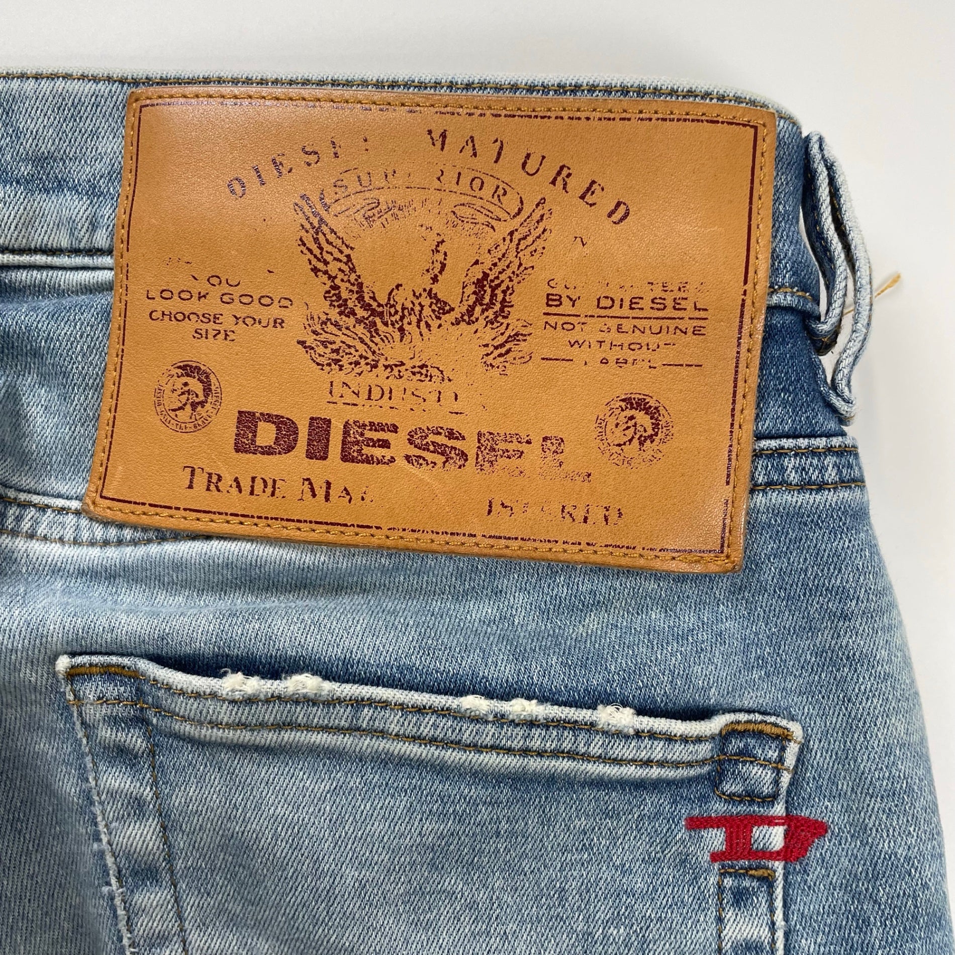 DIESEL ディーゼル / D-STRUKT JOGG デニムスウェットパンツ 069UU 参考定価：54,800 SIZE：28