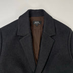 A.P.C. / メルトンウールチェスターコート 参考定価：80,000程度 SIZE:38