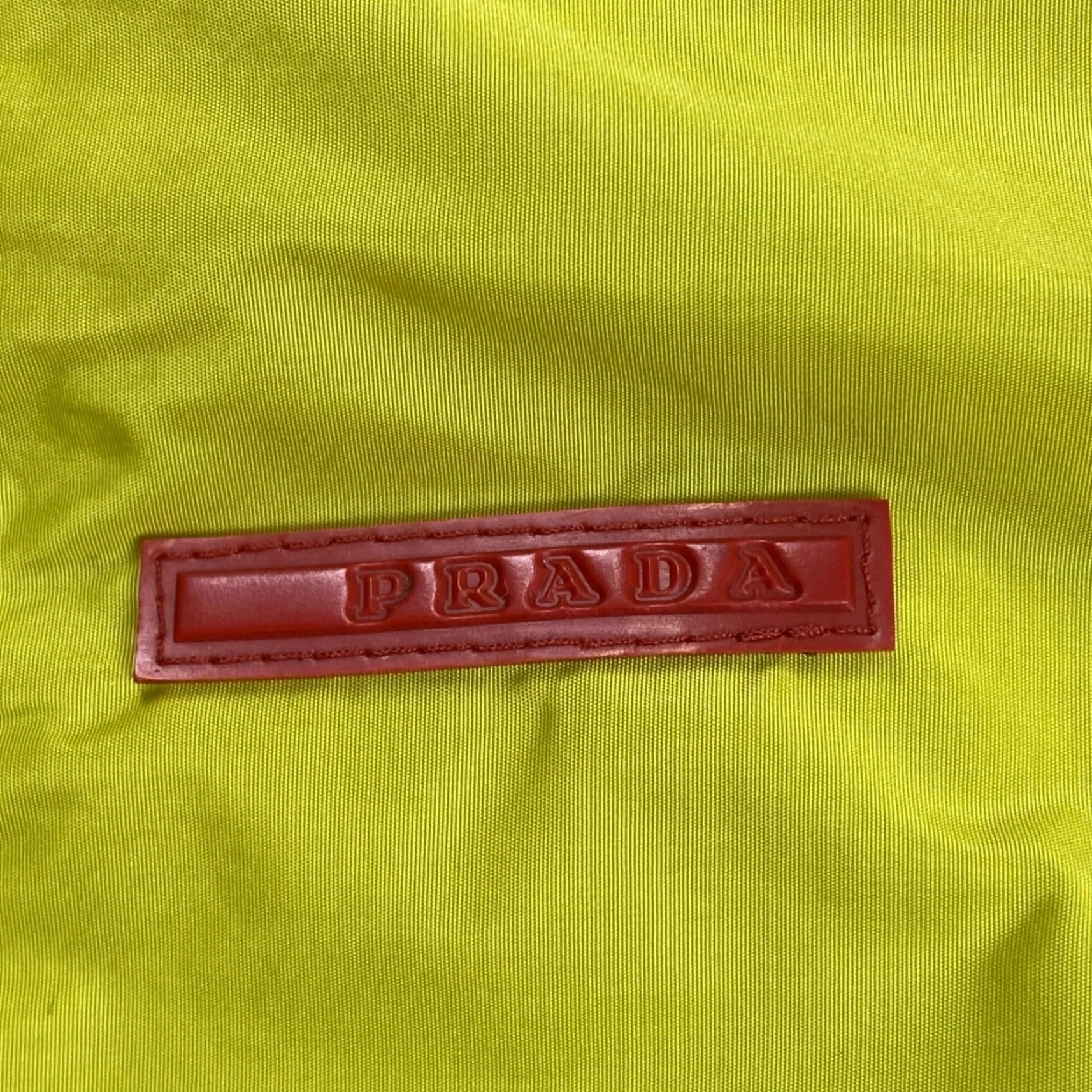 PRADA SPORT プラダスポーツ / ナイロンジップアップジャケット ピスタチオカラー 代理店有 SIZE：M