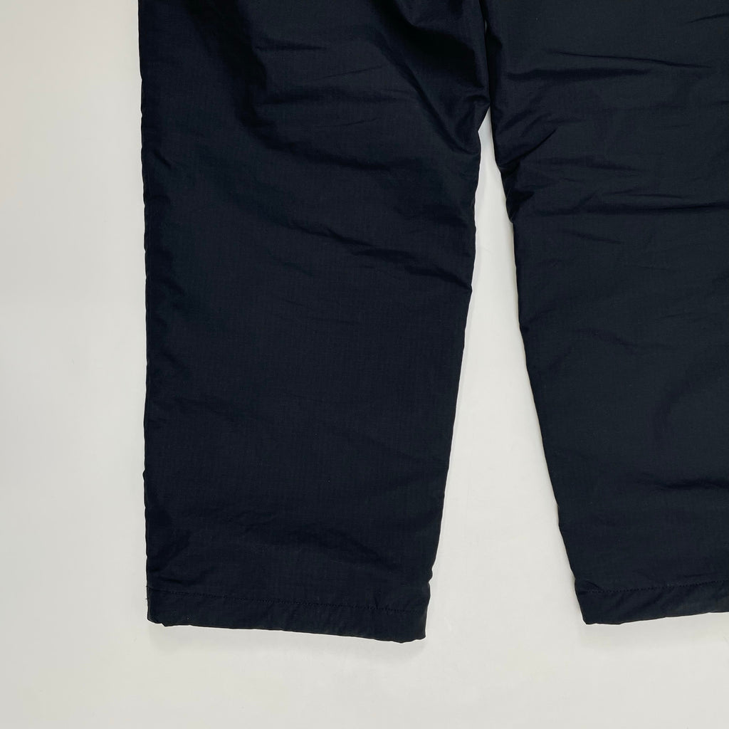 Steven Alan スティーブンアラン / PE RIP PUFF SUPER BAGGY TAPERED EASY PANTS ブラック 参考定価：24,000+tax