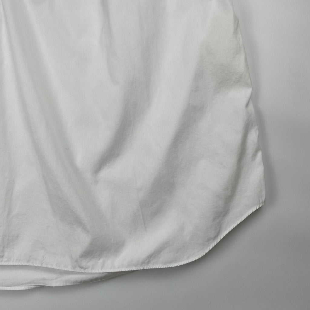 【フランス製】COMME des GARCONS COMME des GARCONS コムコム / Vネックギャザーブラウス SIZE：S