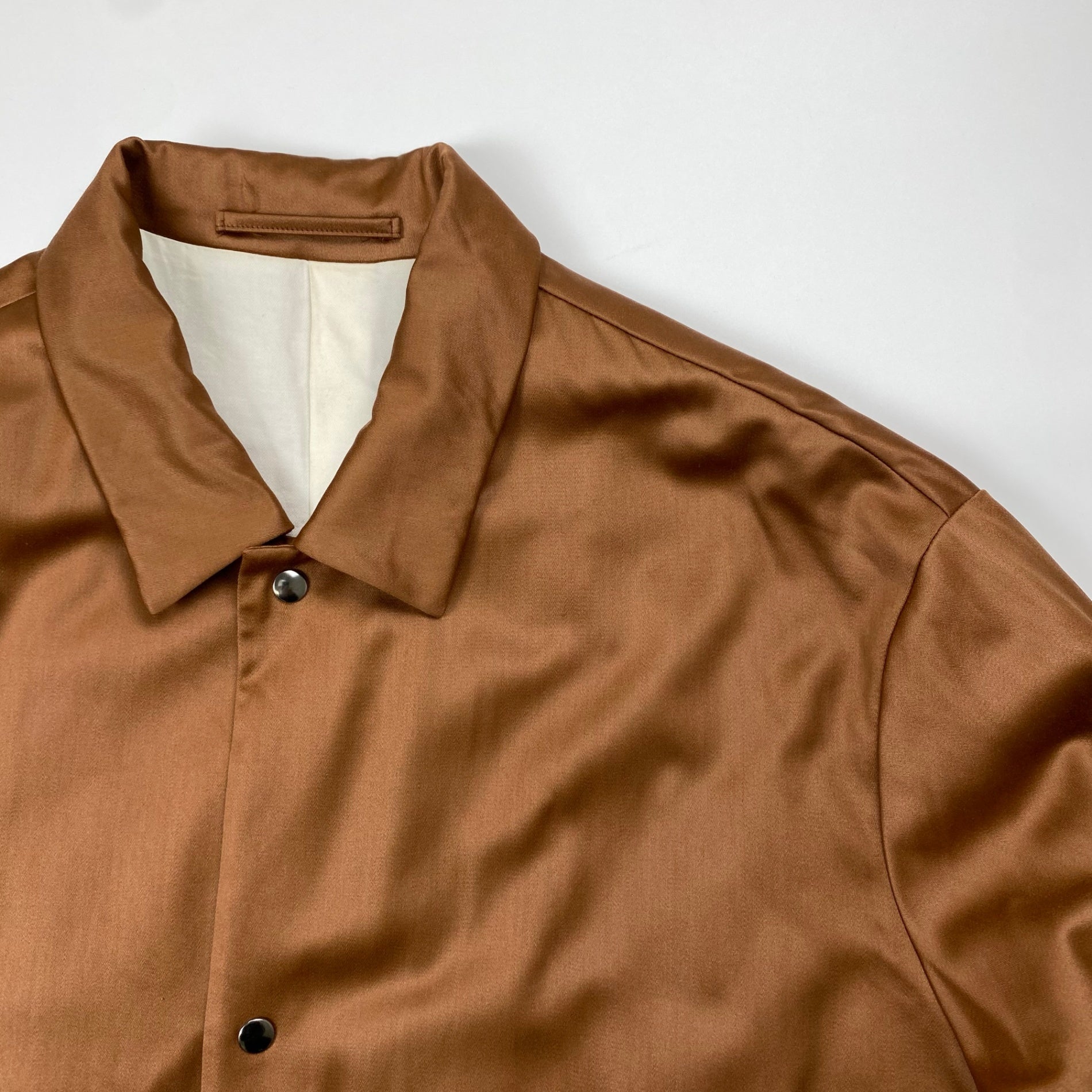 ATON エイトン / コーチジャケット ビッグシルエット  参考定価：79,000+tax SIZE:XXL程度