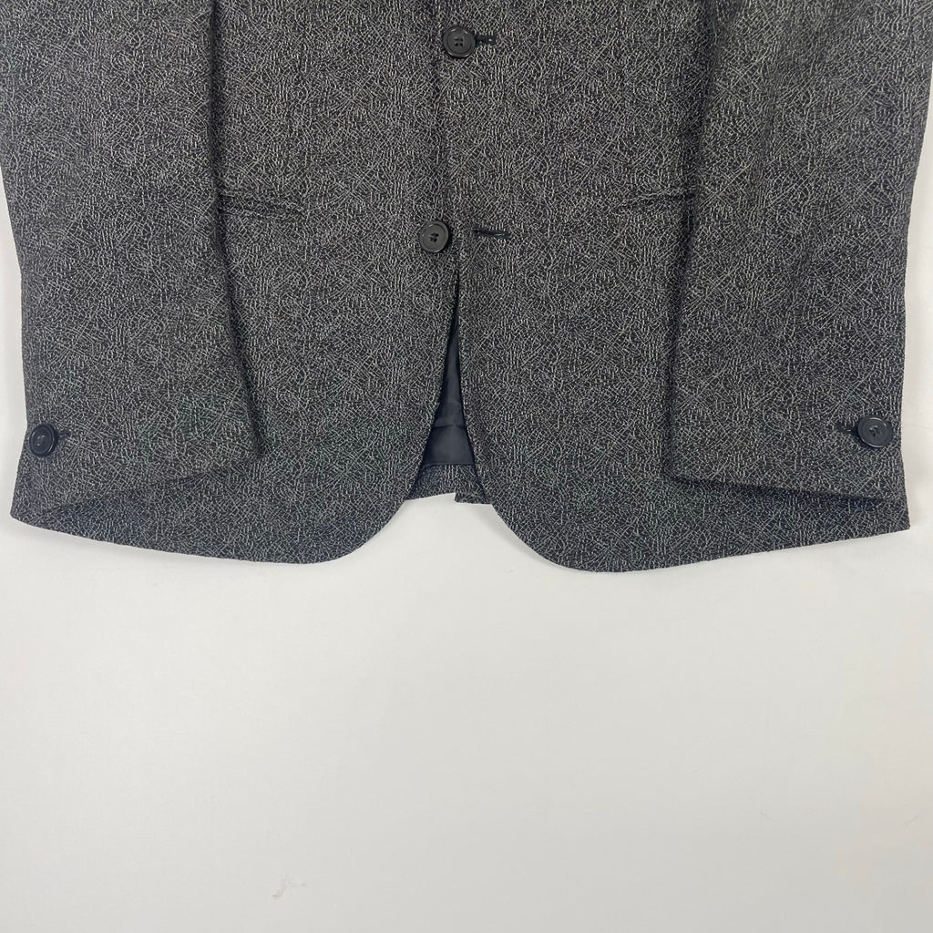 EMPORIO ARMANI / ジャガード織テーラードジャケット 参考定価：80,000程度 SIZE:48