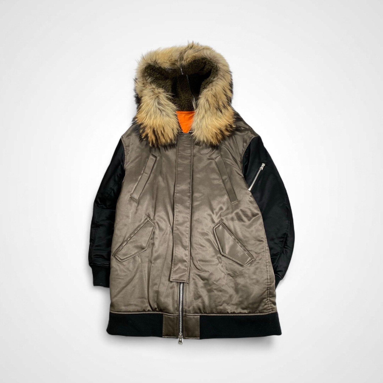 ISAMU KATAYAMA BACKLASH イサムカタヤマ バックラッシュ / N-3B タイプジャケット コート 中綿 参考定価：115,000+tax SIZE:2