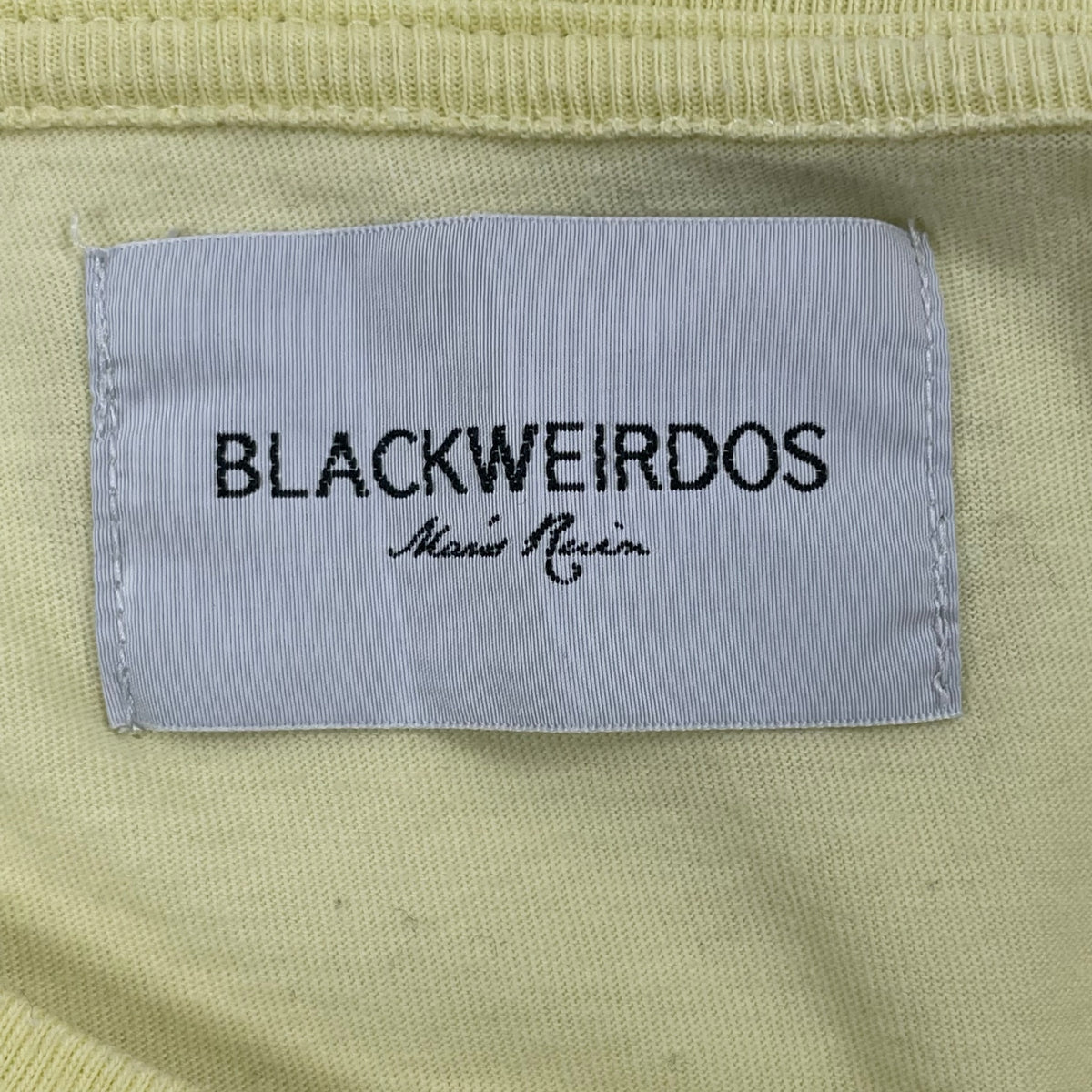 BLACKWEIRDOS / グラフィックTシャツ 参考定価：18,000程度 SIZE:XL