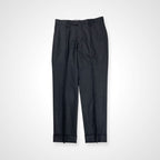 green label relaxing グリーンレーベル リラクシング / CANONICOフラノ2ピース セットアップ グレー 参考定価：45,000+tax SIZE:S程度