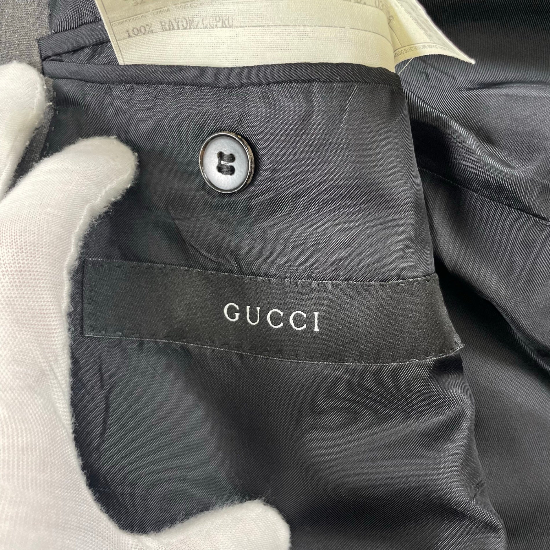 GUCCI / トムフォード期 ヴィンテージ3Bテーラードジャケット SIZE:50