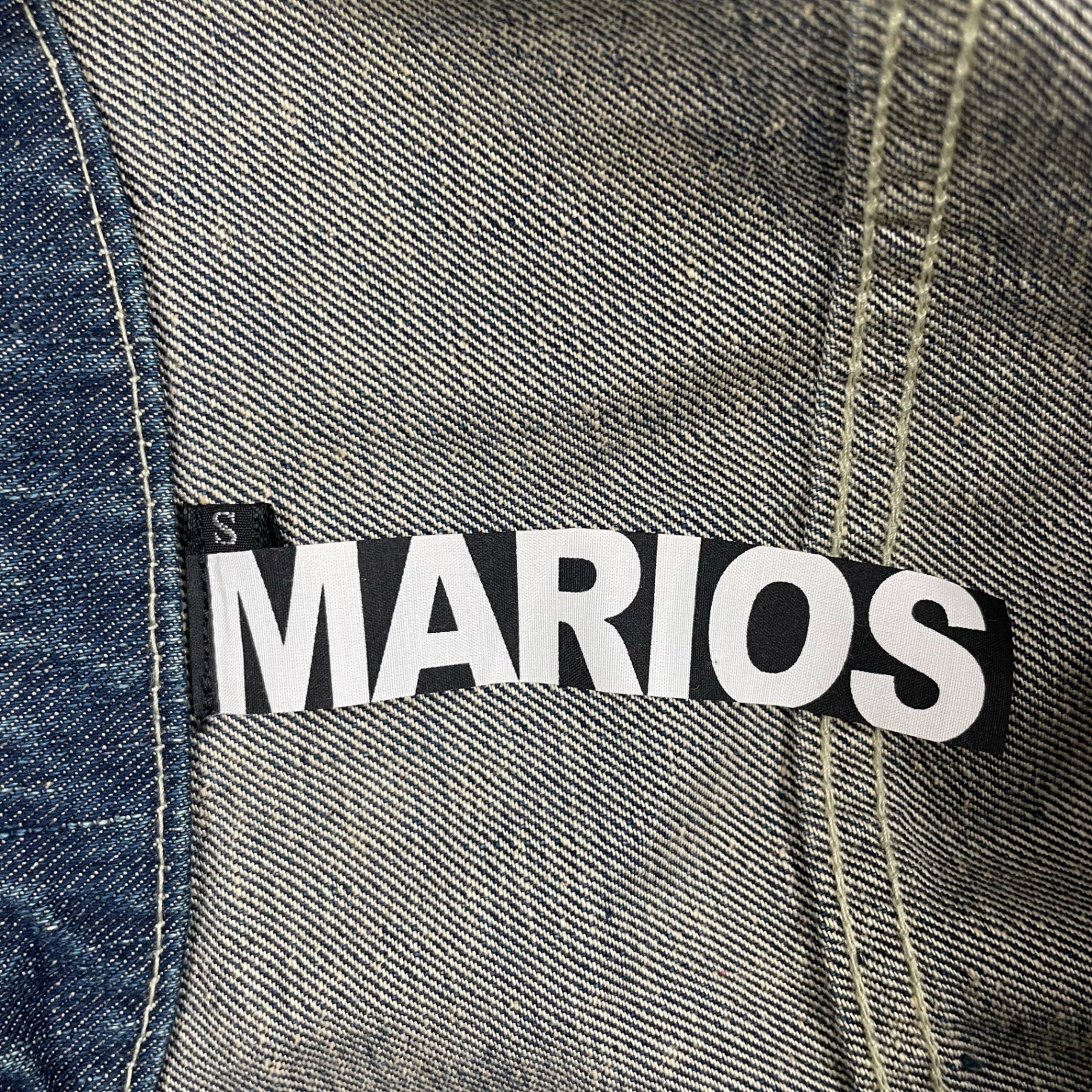 MARIOS マリオス / 変形デニムジャケット インディゴ 参考定価：55,000程度 SIZE:L