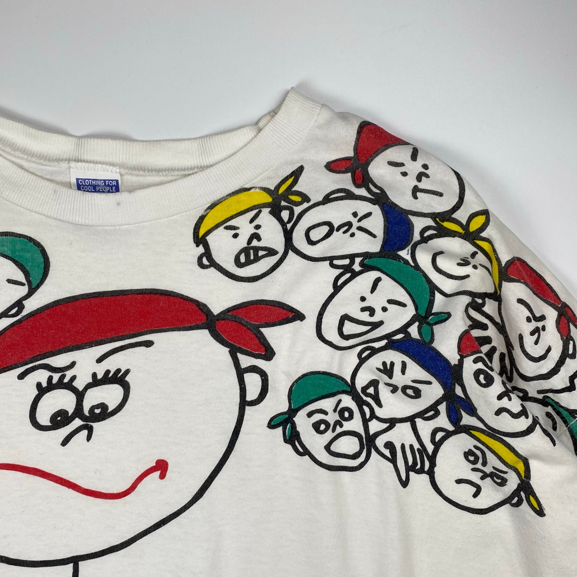 オールド FREEZE フリーズ / キャラクター プリント 半袖 Tシャツ NY USA製 SIZE：2XL