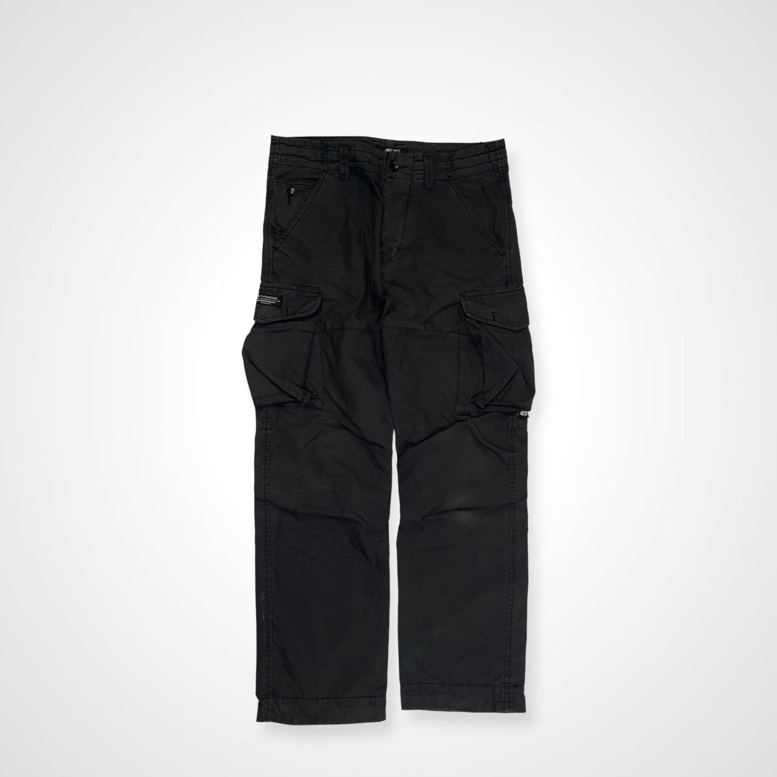 55 DSL フィフティーファイブ ディーゼル / フェードコットンギミックパンツ ブラック SIZE：W90cm