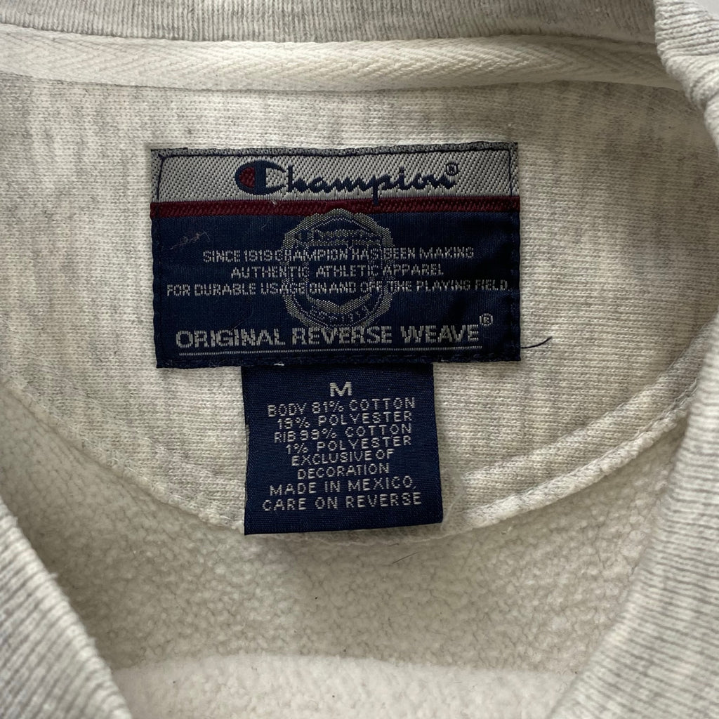 90-00's Champion チャンピオン / リバースウィーブスウェット clemson university ヘザーグレー SIZE:M