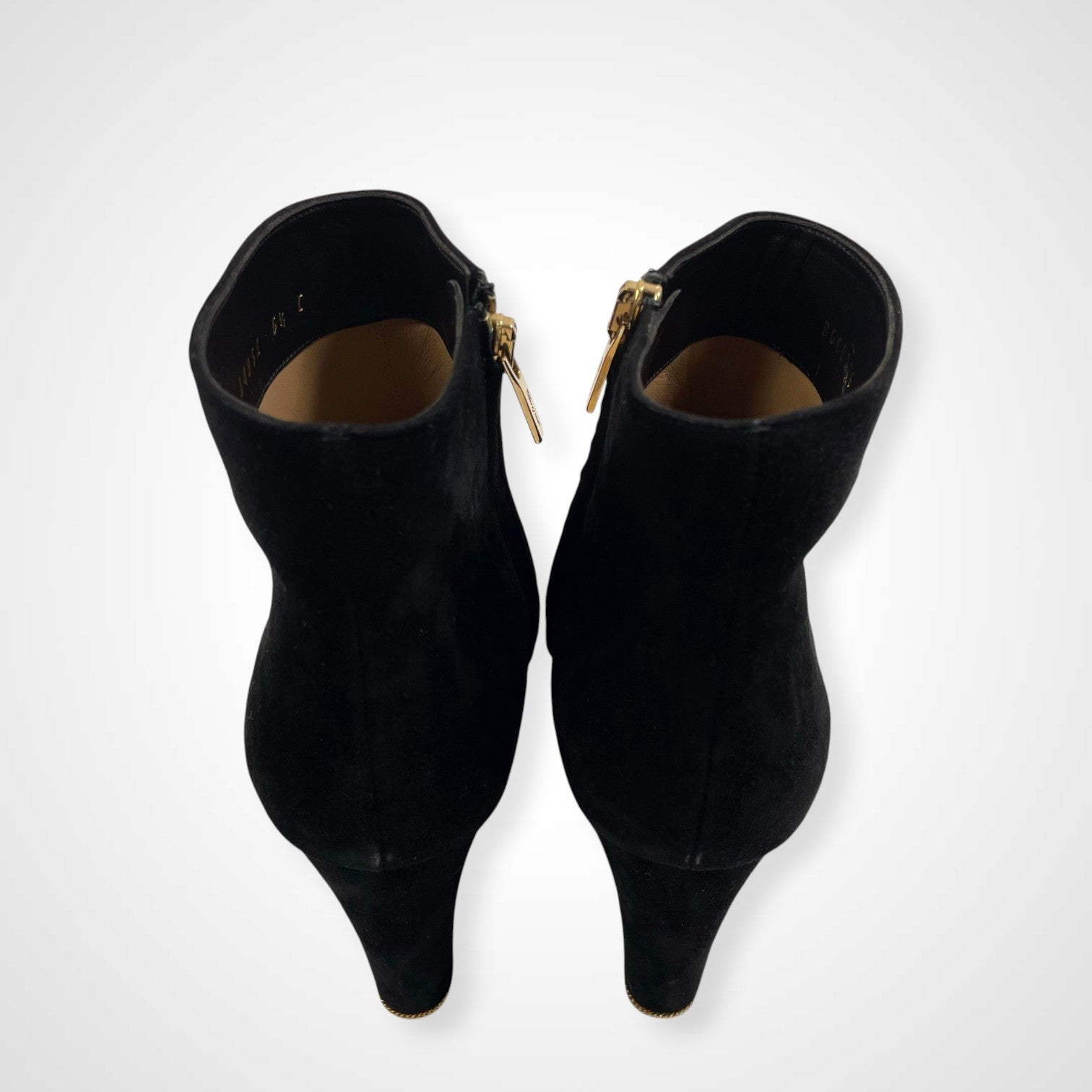 Salvatore Ferragamo サルバトーレ フェラガモ / Fiamma Zウェッジブーティ 参考定価：975＄ SIZE:6 1/2