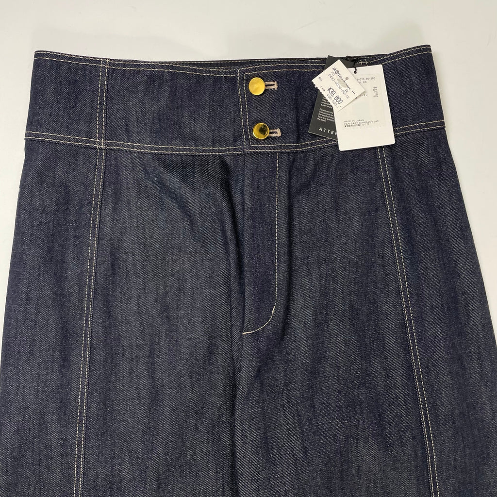 ANAYI / ハイウエストデニムパンツ 未使用品 参考定価：36,000+tax SIZE:38
