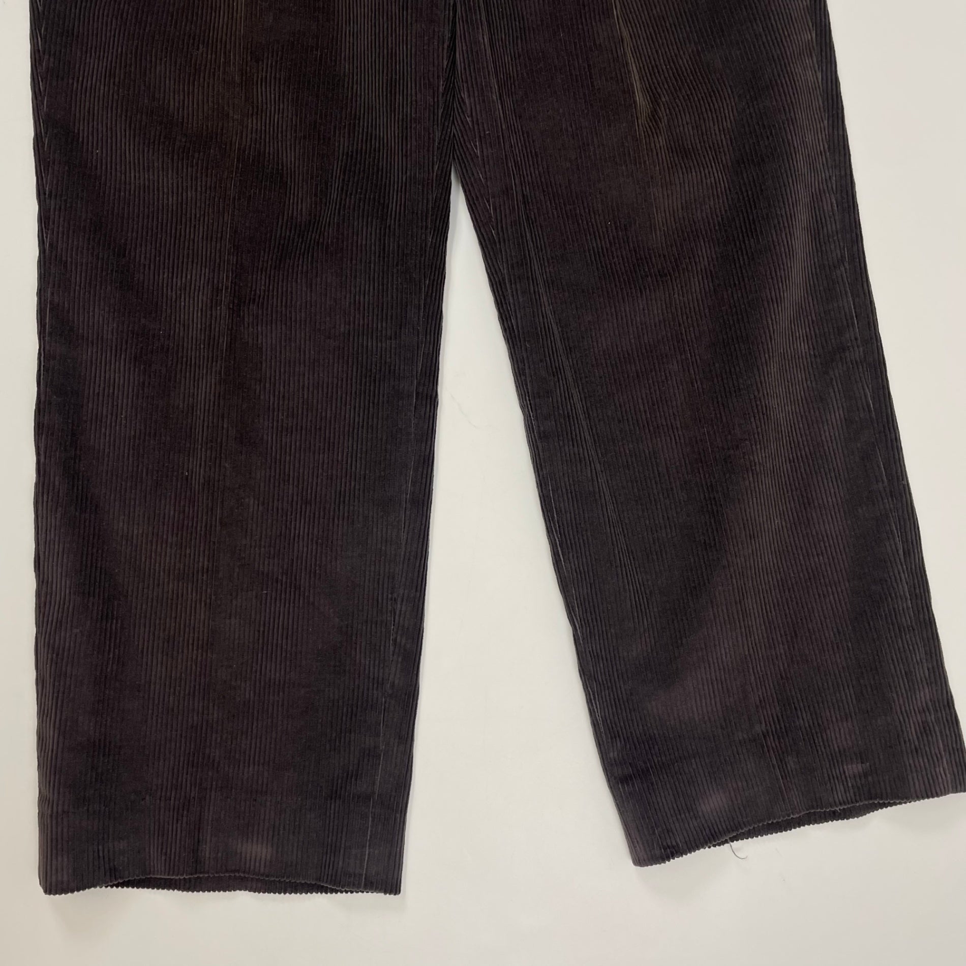 90s vintage コーデュロイパンツ　ブラック VINTAGE / USA製2タックコーデュロイパンツ 8-90s SIZE:W90 – BAUM