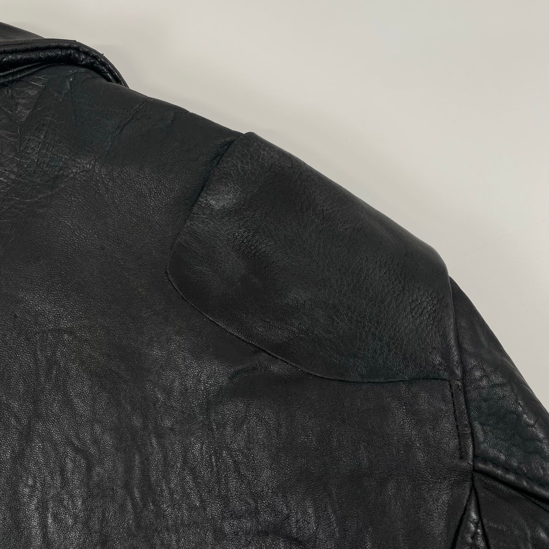 FRENCH VINTAGE / 8-90s パイロットレザージャケット SIZE:M程度