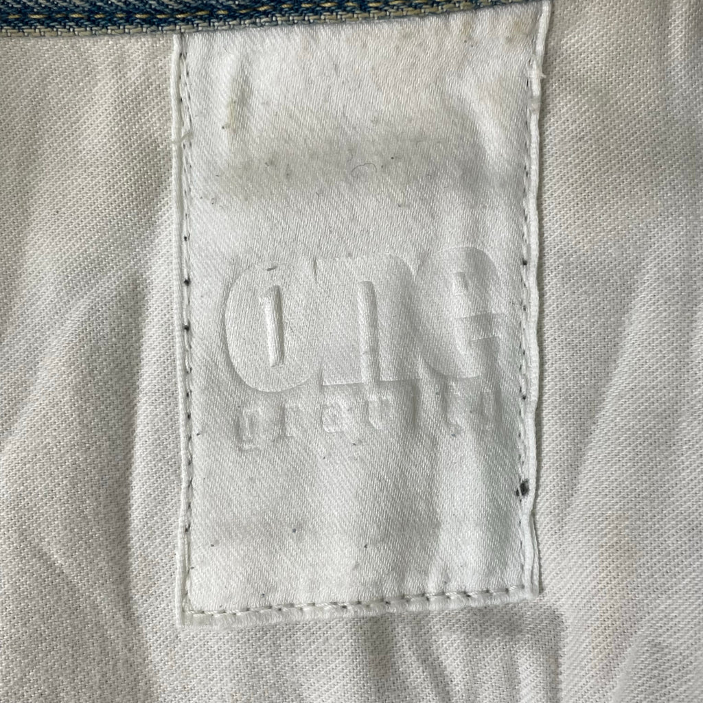 one gravity / リンクル加工デニムジャケット 参考定価：42,000程度 SIZE:M