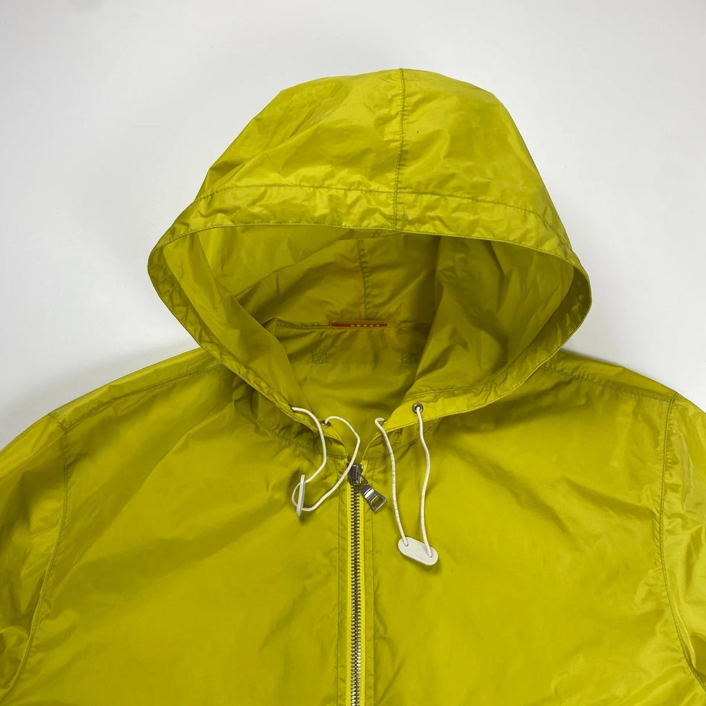 PRADA SPORT プラダスポーツ / ナイロンジップアップジャケット ピスタチオカラー 代理店有 SIZE：M