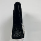 49AV JUNKO SHIMADA ジュンコシマダ / クロコ型押しクラッチバッグ ブラック