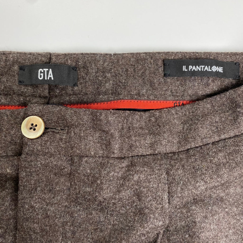 【美品】 GTA ジーティーアー / HERRICK JOG NEW 1タック スラックス イージーパンツ トラベル 参考定価：37,000+tax SIZE:50