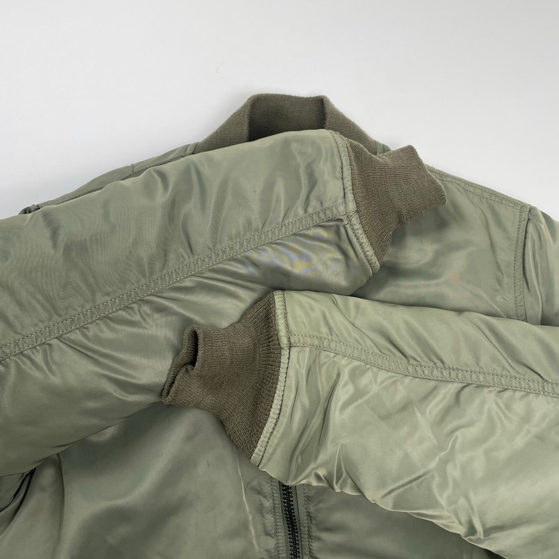 ALPHA × EMODA アルファ エモダ / MA-1 TIGHT ブルゾン 参考定価：25,800+tax SIZE:L