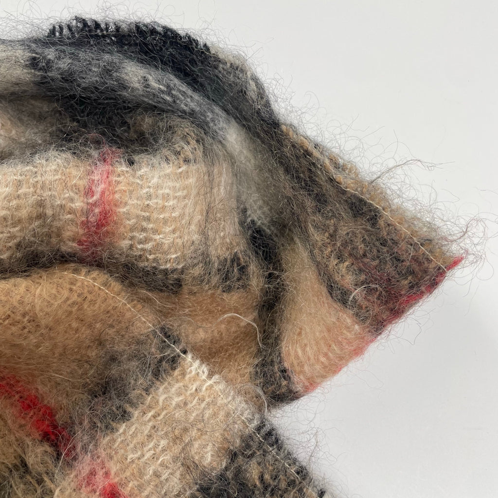 VINTAGE ヴィンテージ / ヴィンテージ モヘヤMIX マフラー スコットランド製 SIZE:165×22cm