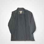 Ermenegildo Zegna エルメネジルドゼニア / コットンヘリンボーンシャツ 貝ボタン SIZE:S