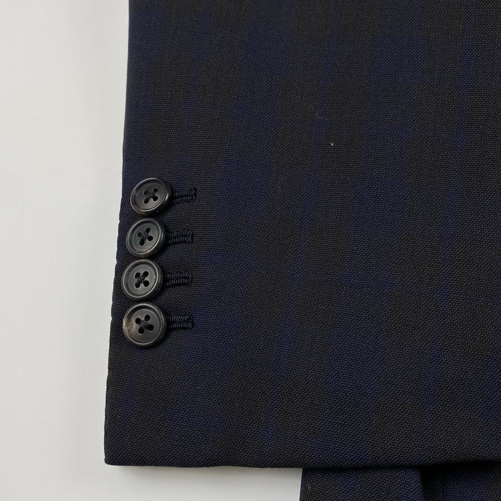 【極美品】 HERMES エルメス / チェック柄 アンコン テーラードジャケット SIZE:48