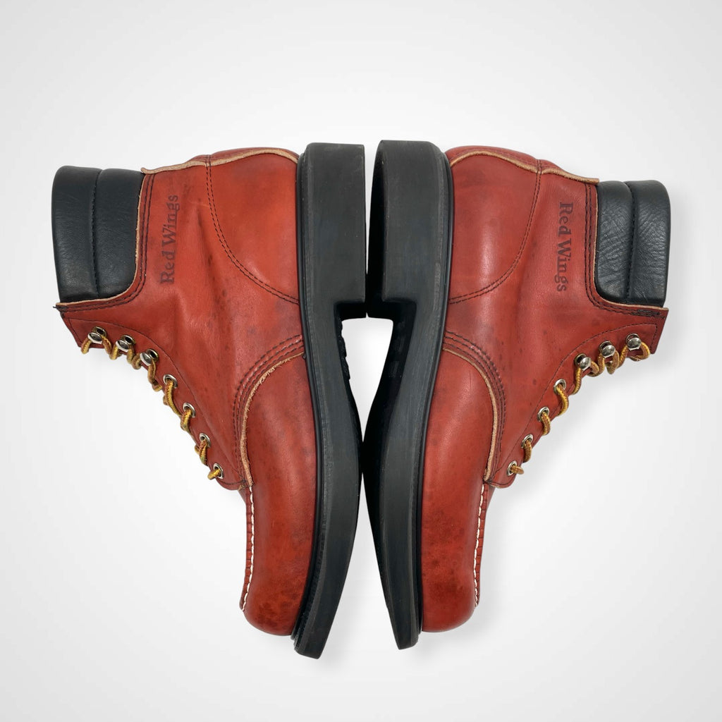 RED WING レッドウイング / 94年製 USA製204ワークブーツ スーパーソール プリント羽根タグ SIZE:8 Eウィズ