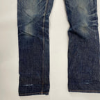 stabilizer gnz スタビライザージーンズ / セルビッジデニムパンツ 鬼ヒゲ 参考定価：30,000程度 SIZE：30