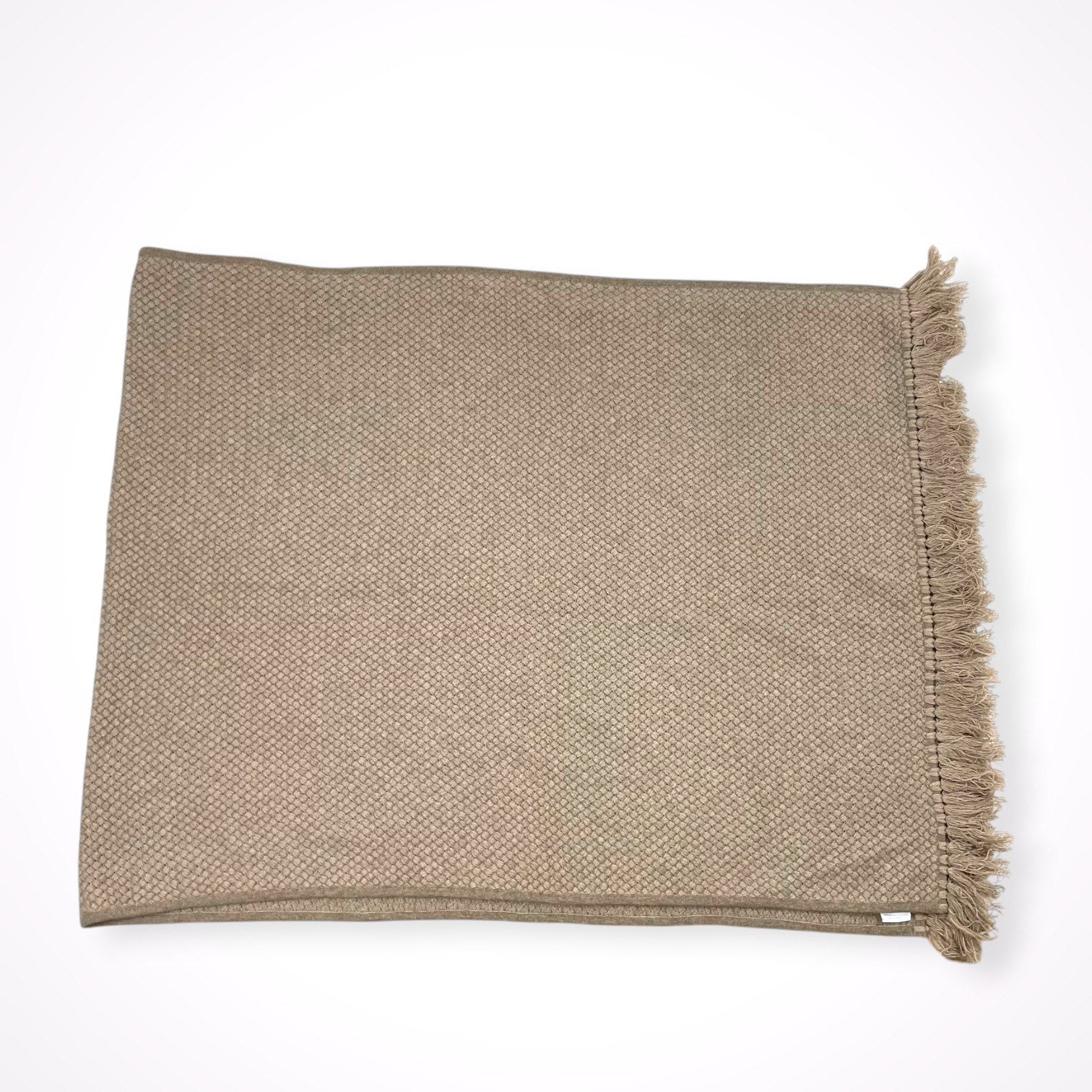 AGNONA / カシミヤ100％ 大判マフラー 参考定価：120,000程度