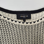 PAULE KA / フリンジコットン Aラインドレス 参考定価：110,000程度 SIZE:S