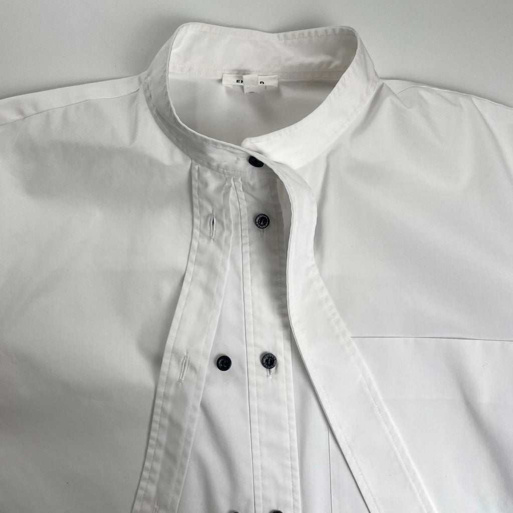 ENFOLD エンフォルド / LONG-COLLAR SHIRT 参考定価：33,000+tax SIZE:38