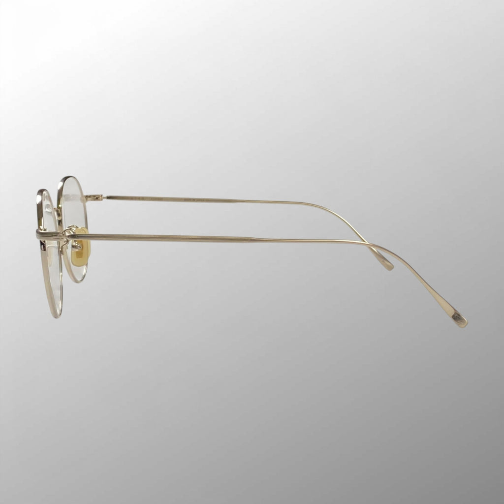 金子眼鏡 「VINTAGE」ライン / パント型 チタン BWG 度なしクリアレンズ  参考定価：40,000+tax