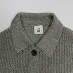 6(ROKU) BEAUTY＆YOUTH / LAME SHIRT CARDIGAN 参考定価：26,000+tax SIZE：FREE