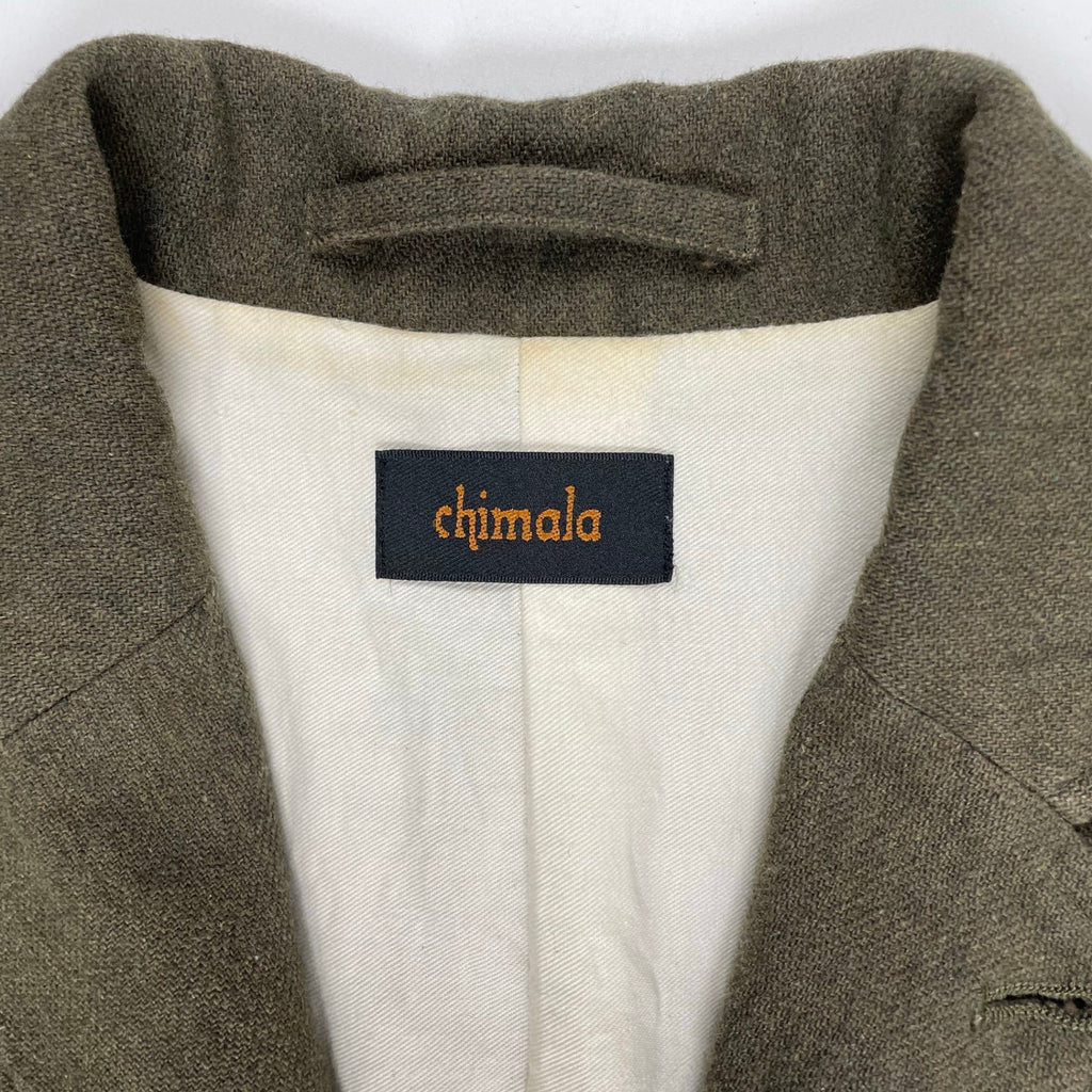 chimala チマラ / NY コットンウールツイードコート 参考定価：55,000程度 SIZE：S